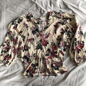 Christy Dawn Emmy Top in Floribunda Rose Sz Med